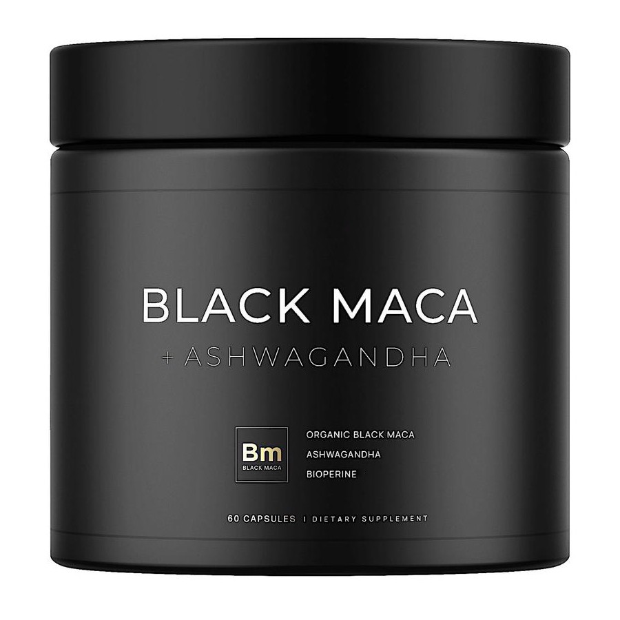 Black Maca Ashwagandha อาหารเสริมธรรมชาติผสมผสานธรรมชาติ