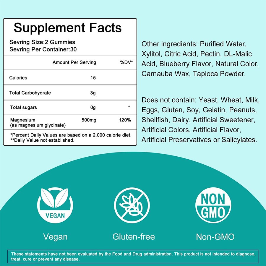 Magnesium Glycinate Gummies: Nature’s Soothing Support For Sleep, Muscles, And Wellness high quality
