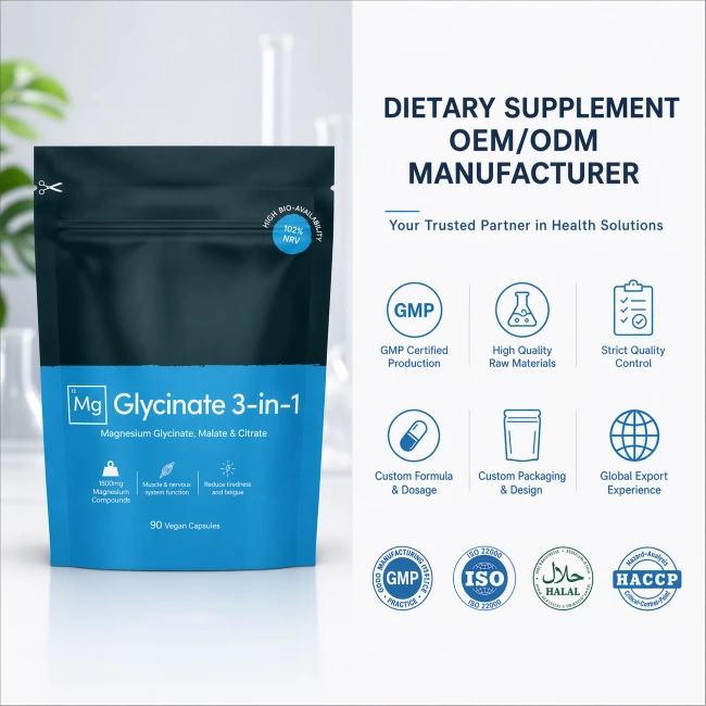 Magnesium Glycinate 3-in-1 Capsules