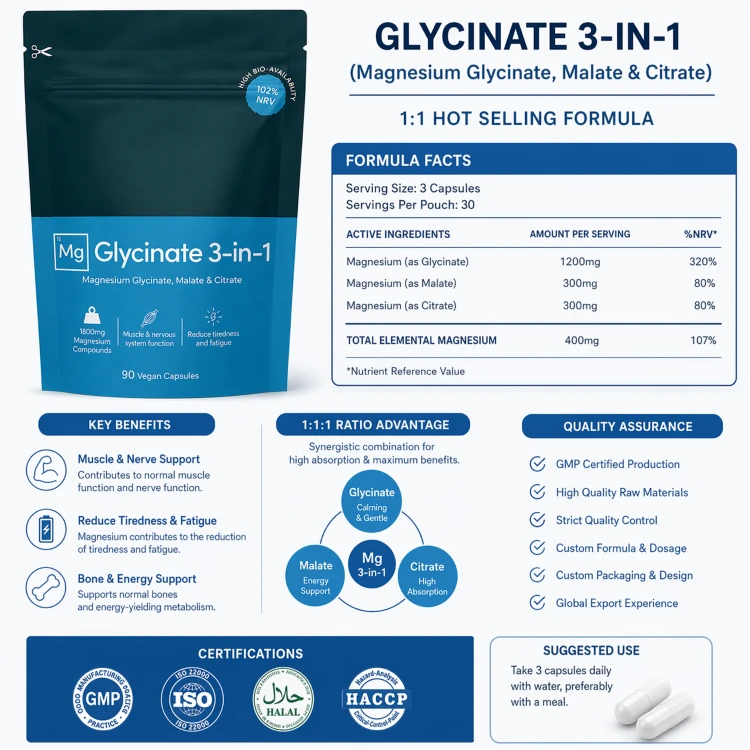 Magnesium Glycinate 3-in-1 Magnesium Glycinate 3-in-1