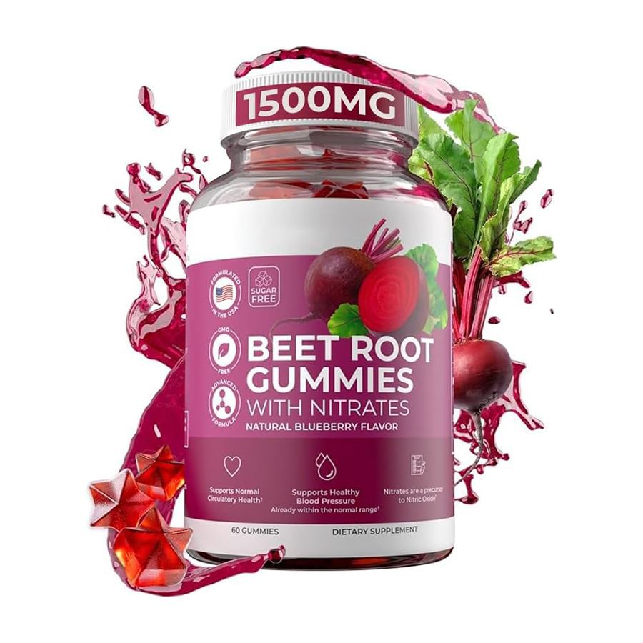 purepremium beet root gummies ที่มีไนเตรต: การเพิ่มธรรมชาติสำหรับสุขภาพที่ไหลเวียนโลหิต
