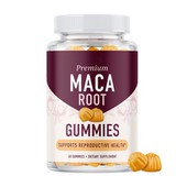 Maca Root Gummies ของ Nature Adaptogen เพื่อสุขภาพการสืบพันธุ์ที่มีพลัง